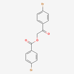 2-(4-bromophenyl)-2-oxoethyl 4-bromobenzoate