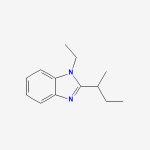 2-Butan-2-yl-1-ethylbenzimidazole