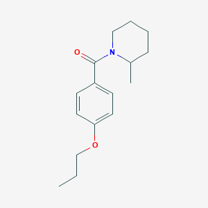 (2-Methylpiperidin-1-yl)-(4-propoxyphenyl)methanone