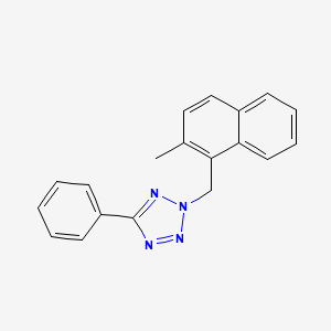 2-[(2-Methylnaphthalen-1-yl)methyl]-5-phenyltetrazole