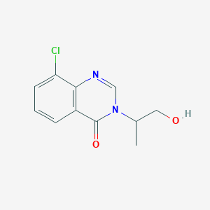 8-chloro-3-(2-hydroxy-1-methylethyl)quinazolin-4(3H)-one