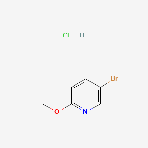 molecular formula C6H7BrClNO B595681 5-Bromo-2-methoxypyridine hydrochloride CAS No. 13472-67-8