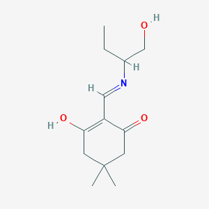 2-({[1-(hydroxymethyl)propyl]amino}methylene)-5,5-dimethyl-1,3-cyclohexanedione