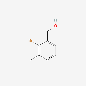 molecular formula C8H9BrO B595705 (2-溴-3-甲基苯基)甲醇 CAS No. 168886-97-3