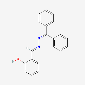 molecular formula C20H16N2O B5957224 2-hydroxybenzaldehyde (diphenylmethylene)hydrazone 