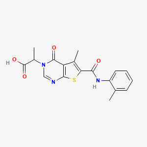 molecular formula C18H17N3O4S B5957654 MFCD06638617 