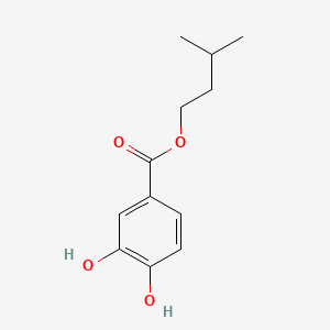 molecular formula C12H16O4 B595770 3,4-Dihydroxy-benzoic acid isopentyl ester CAS No. 105603-55-2