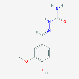 4-hydroxy-3-methoxybenzaldehyde semicarbazone