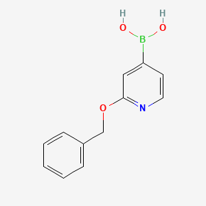 B595779 2-(Benzyloxy)pyridine-4-boronic acid CAS No. 1256355-62-0