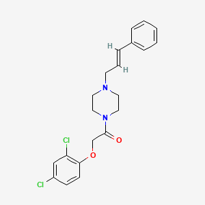 1-[(2,4-dichlorophenoxy)acetyl]-4-(3-phenyl-2-propen-1-yl)piperazine