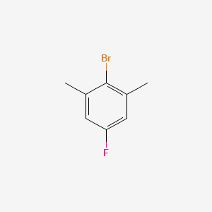 molecular formula C8H8BrF B595803 2-Bromo-5-fluoro-1,3-dimethylbenzene CAS No. 14659-58-6
