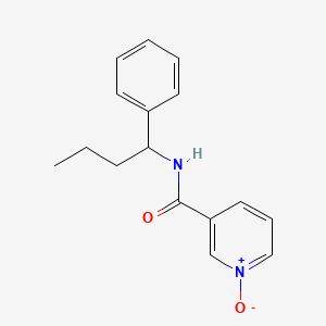 N-(1-phenylbutyl)nicotinamide 1-oxide