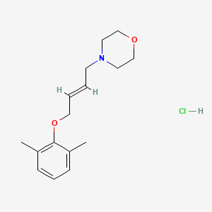 4-[4-(2,6-dimethylphenoxy)but-2-en-1-yl]morpholine hydrochloride