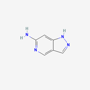 B595999 1H-Pyrazolo[4,3-c]pyridin-6-amine CAS No. 1206976-02-4