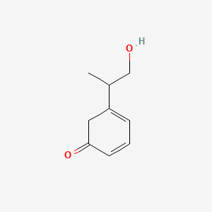B596012 5-(1-Hydroxypropan-2-yl)cyclohexa-2,4-dienone CAS No. 1353101-98-0