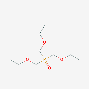 molecular formula C9H21O4P B5960476 tris(ethoxymethyl)phosphine oxide 