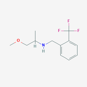 (2-methoxy-1-methylethyl)[2-(trifluoromethyl)benzyl]amine