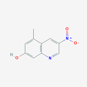 5-methyl-3-nitro-7-quinolinol