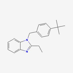 1-(4-tert-butylbenzyl)-2-ethyl-1H-benzimidazole