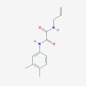 N-allyl-N'-(3,4-dimethylphenyl)ethanediamide