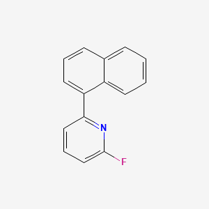 2-Fluoro-6-(naphthalen-1-yl)pyridine