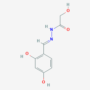 N'-(2,4-dihydroxybenzylidene)-2-hydroxyacetohydrazide