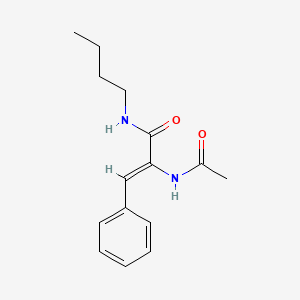 2-(acetylamino)-N-butyl-3-phenylacrylamide