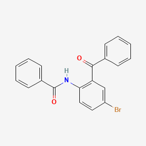 N-(2-benzoyl-4-bromophenyl)benzamide
