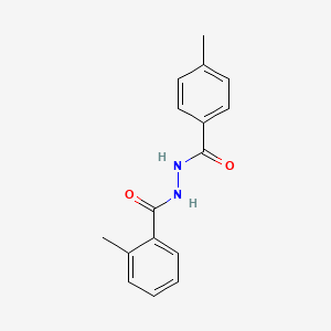 molecular formula C16H16N2O2 B5962582 2-methyl-N'-(4-methylbenzoyl)benzohydrazide 