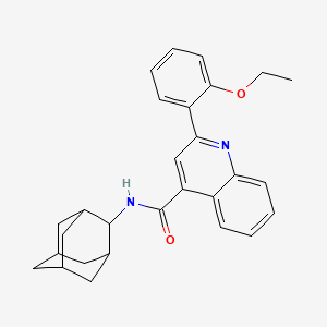 N-2-adamantyl-2-(2-ethoxyphenyl)-4-quinolinecarboxamide