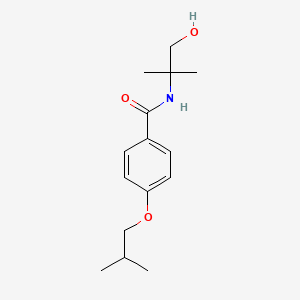 N-(2-hydroxy-1,1-dimethylethyl)-4-isobutoxybenzamide