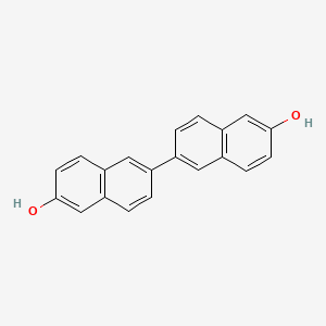 molecular formula C20H14O2 B5963683 2,2'-binaphthalene-6,6'-diol 