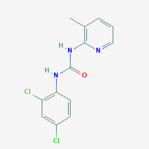 molecular formula C13H11Cl2N3O B5964048 N-(2,4-dichlorophenyl)-N'-(3-methyl-2-pyridinyl)urea 