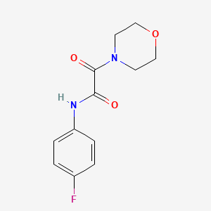 N-(4-fluorophenyl)-2-(4-morpholinyl)-2-oxoacetamide