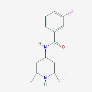 3-iodo-N-(2,2,6,6-tetramethyl-4-piperidinyl)benzamide