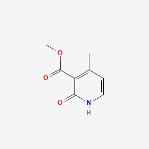 molecular formula C8H9NO3 B596515 Methyl 4-methyl-2-oxo-1,2-dihydropyridine-3-carboxylate CAS No. 147078-67-9