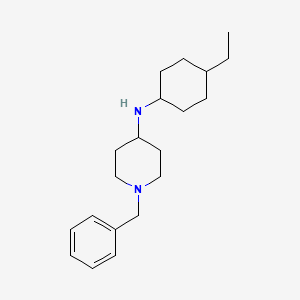 1-benzyl-N-(4-ethylcyclohexyl)-4-piperidinamine