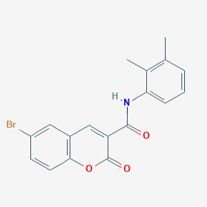 6-bromo-N-(2,3-dimethylphenyl)-2-oxo-2H-chromene-3-carboxamide