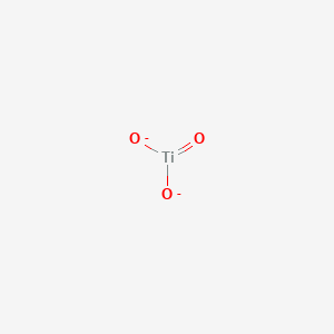 molecular formula C60H123O15P3Ti B596635 Dioxido(oxo)titanium CAS No. 103850-22-2