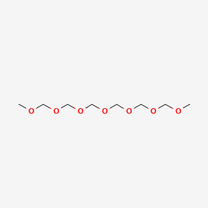 molecular formula C8H18O7 B596657 2,4,6,8,10,12,14-七氧十五烷 CAS No. 13352-77-7