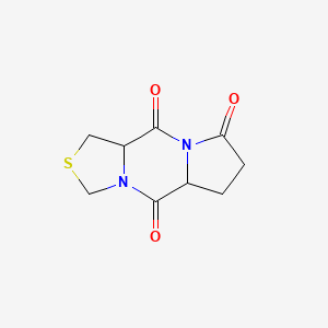 molecular formula C9H10N2O3S B596665 Pidotimod Impurity Y CAS No. 161771-76-2
