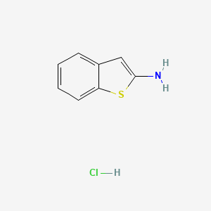 B596668 Benzo[b]thiophen-2-amine hydrochloride CAS No. 13584-65-1
