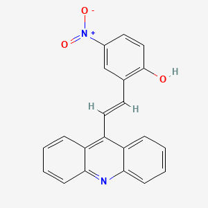 2-[2-(9-acridinyl)vinyl]-4-nitrophenol