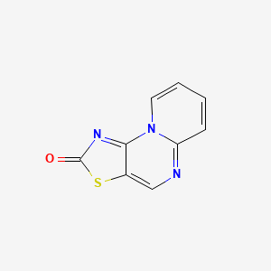 pyrido[1,2-a][1,3]thiazolo[5,4-e]pyrimidin-10-ium-2-olate