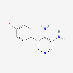 5-(4-Fluorophenyl)pyridine-3,4-diamine