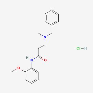 N~3~-benzyl-N~1~-(2-methoxyphenyl)-N~3~-methyl-beta-alaninamide hydrochloride