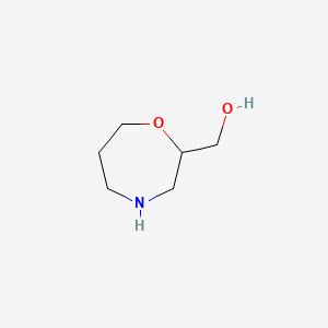 molecular formula C6H13NO2 B596797 2-(羟甲基)高吗啉 CAS No. 1207254-23-6