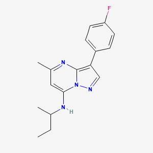 N-(sec-butyl)-3-(4-fluorophenyl)-5-methylpyrazolo[1,5-a]pyrimidin-7-amine