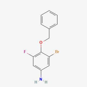 4-(Benzyloxy)-3-bromo-5-fluoroaniline