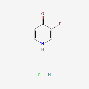 molecular formula C5H5ClFNO B596840 3-Fluoropyridin-4-ol hydrochloride CAS No. 1309602-71-8